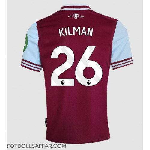 West Ham United Max Kilman #26 Hemmatröja 2024-25 Kortärmad